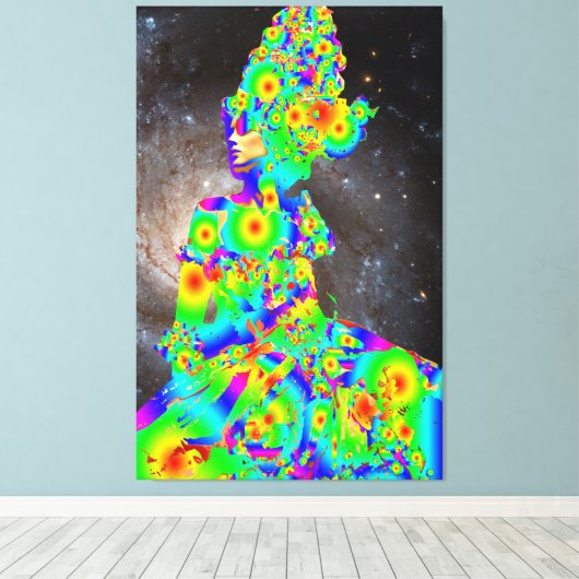 Star Dance Canvas Afdruk (Insitu (Houten vloer))