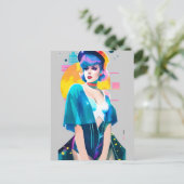 Star Dancer Briefkaart (Staand voorkant)