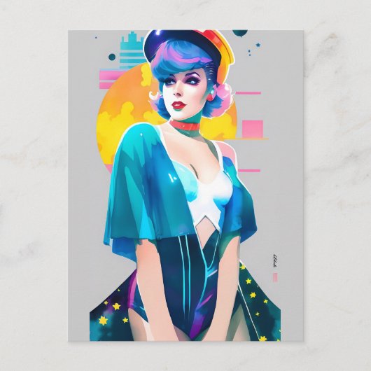 Star Dancer Briefkaart (Voorkant)