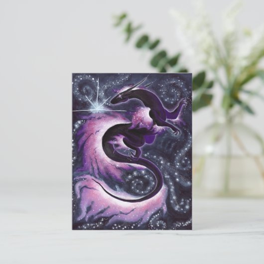 Star Dancer Briefkaart (Staand voorkant)