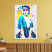 Star Dancer Canvas Afdruk (Insitu (Woonkamer))