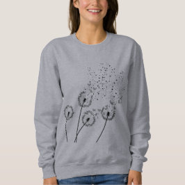 Star Dandelion Zwart Sweatshirt