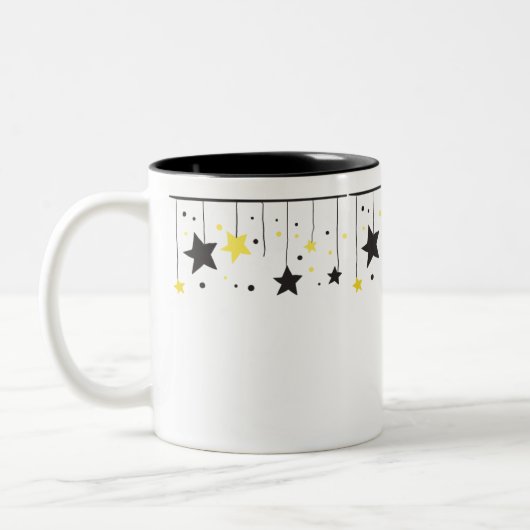 Star Dangle-Mok Tweekleurige Koffiemok (Links)