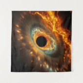 Star Devourer – Cosmic Black Hole Eruption Wandkleed (Voorkant (horizontaal))