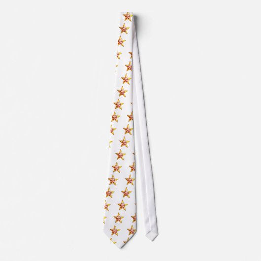 Star-diamant stropdas (Voorkant)
