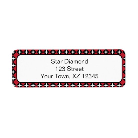 Star Diamonds Etiket (Voorkant)