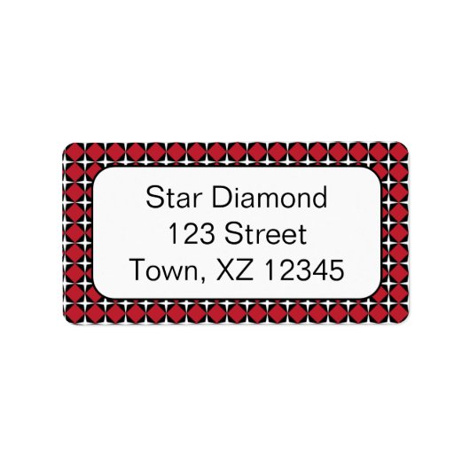 Star Diamonds Etiket (Voorkant)