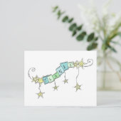 Star Doodles, Bedankt Briefkaart (Staand voorkant)