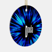 Star Doula Keramisch Ornament (Rechts)