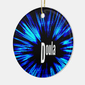Star Doula Keramisch Ornament (Links)