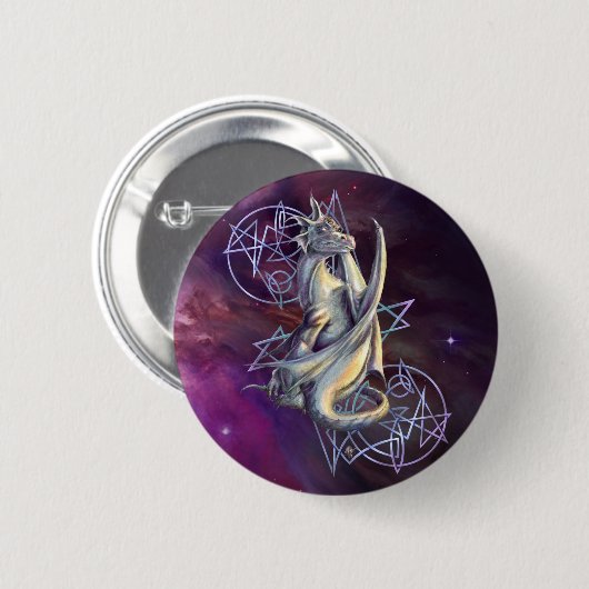 Star Dragon Button (Voorkant /achterkant)