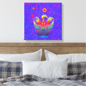 Star Dragon Canvas Afdruk (Insitu (Slaapkamer))