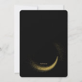 Star Dust Prom Invitation Kaart (Achterkant)