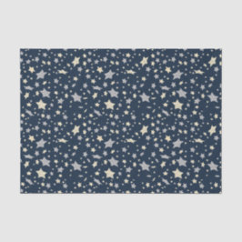 Star Elegant Modern Blue Tissuepapier