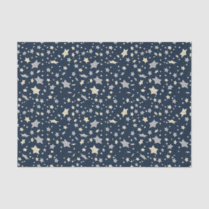 Star Elegant Modern Blue Tissuepapier