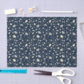 Star Elegant Modern Blue Tissuepapier (Craft)