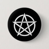 Star - Emo - Gothic - Button (Voorkant)