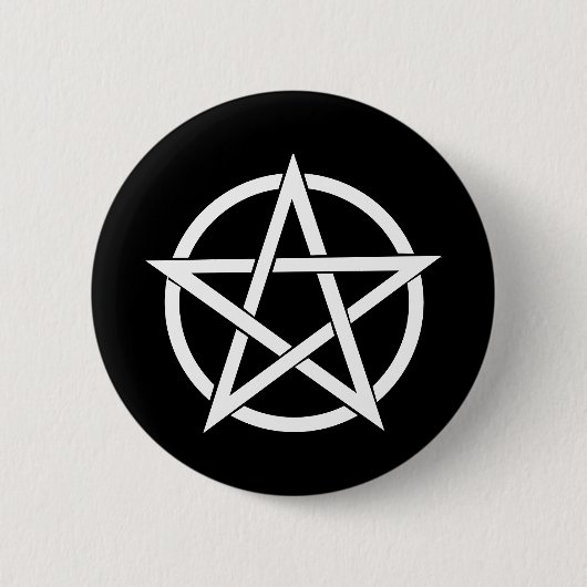 Star - Emo - Gothic - Button (Voorkant)