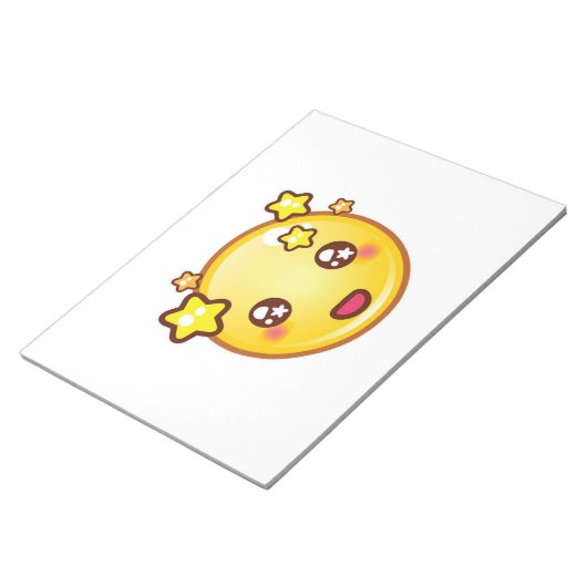 Star Emoji Notitieblok (Schuin)
