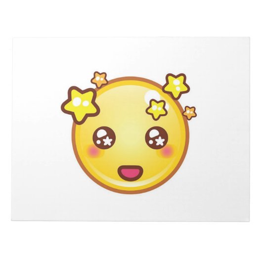 Star Emoji Notitieblok (Voorkant)