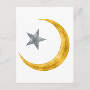 Star en Crescent Briefkaart