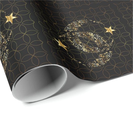 Star en Moon Cadeaupapier (Rol Hoek)