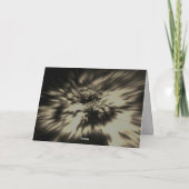 Star Explosion Birthday Kaart (Achterkant)