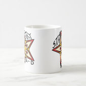 Star Eye roze geel rood Koffiemok (Center)