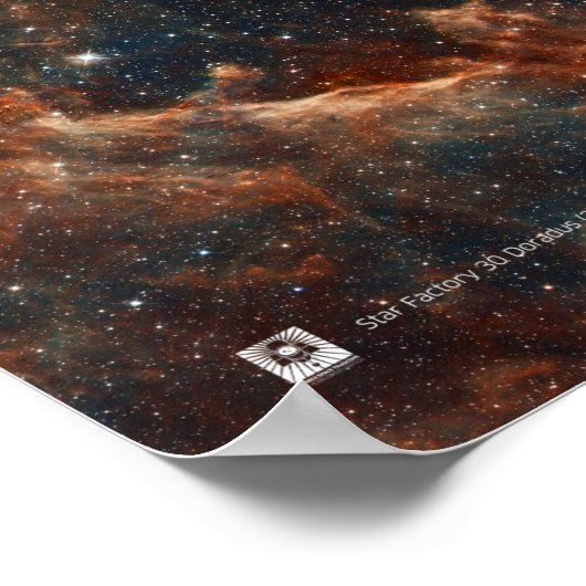 Star Factory 30 - NASA Hubble Space Telescope Poster (Hoek)
