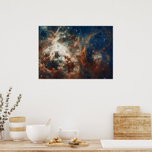 Star Factory 30 - NASA Hubble Space Telescope Poster (Keuken)