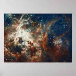 Star Factory 30 - NASA Hubble Space Telescope Poster