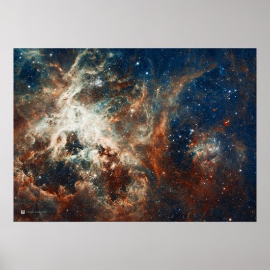 Star Factory 30 - NASA Hubble Space Telescope Poster (Voorkant)
