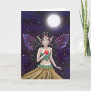 Star Fairy Wenskaart beroemd gemaakt door Molly Ha Kaart
