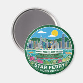 Star Ferry Hong Kong Magneet (Voorkant / Achterkant)