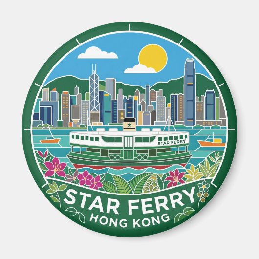 Star Ferry Hong Kong Magneet (Voorkant)