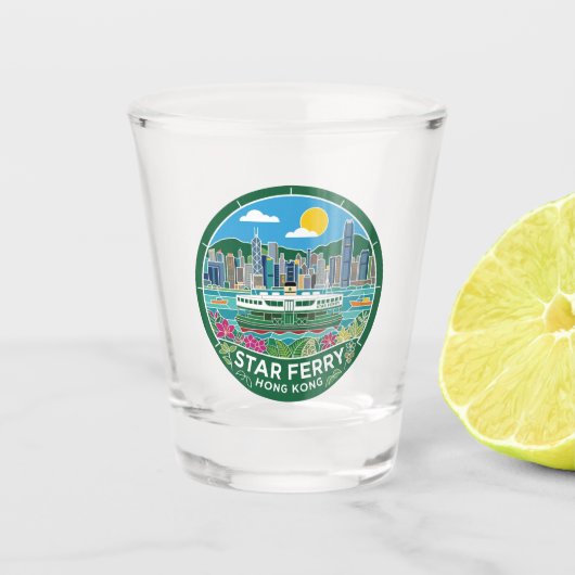 Star Ferry Hong Kong Shot Glas (Voorkant)