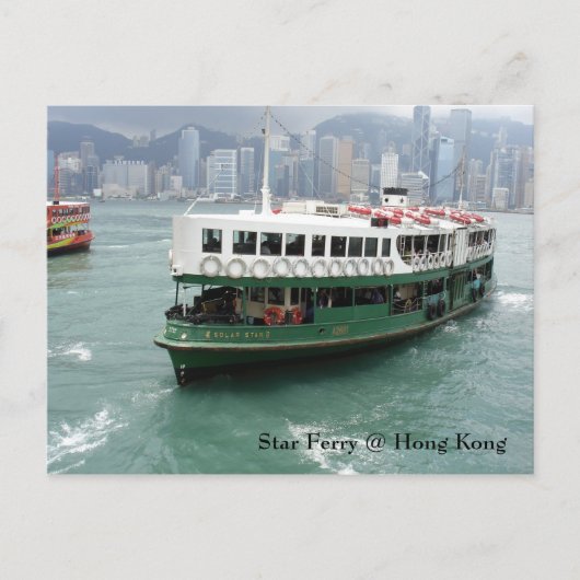 Star Ferry Postcard Briefkaart (Voorkant)