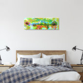 "Star Field" 36 x 12 inch, 1,5 canvasafdruk Canvas Afdruk (Insitu (Slaapkamer))