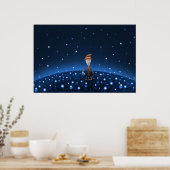 Star Field Poster (Keuken)