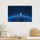 Star Field Poster (Keuken)