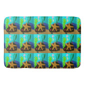 Star Fish and Jelly Fish Bathroom Mat (Voorkant)