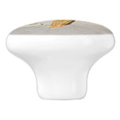 Star Fish bij Beach Keramische Knop (Zijkant)