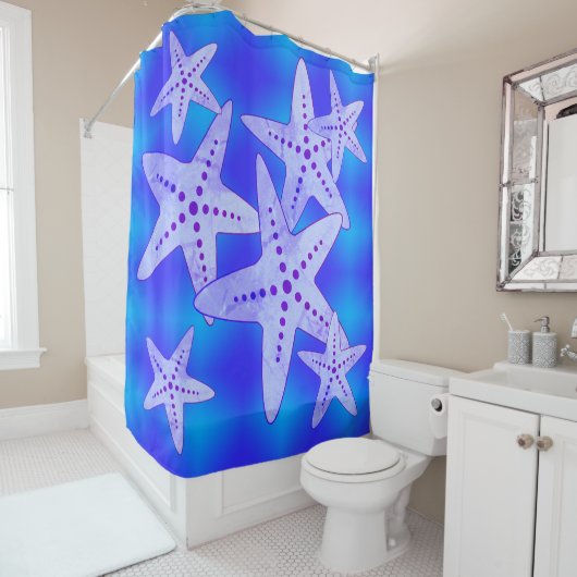 Star Fish Douchegordijn (In situ)