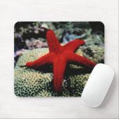 Star Fish | Rood Zee Muismat (Met muis)