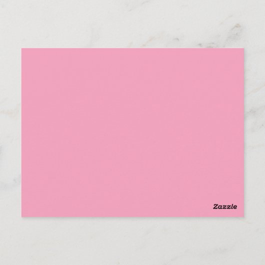 Star Fish Tafelnummers (Roze / Wit) (Achterkant)