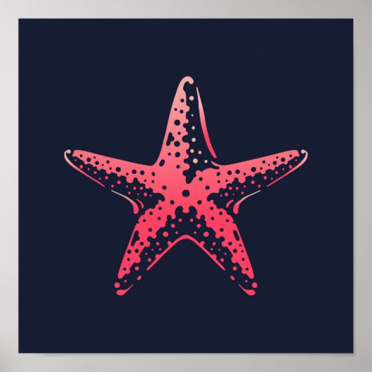 Star Fish Zee — afdrukken | Star Fish Print (Voorkant)
