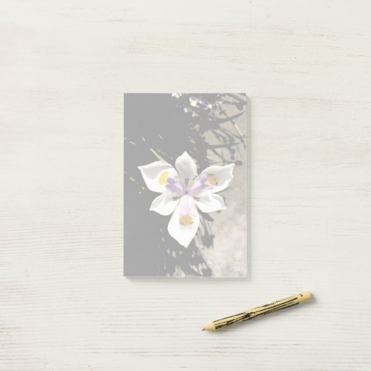 Star Flower Post-it® Notes (Op bureau)