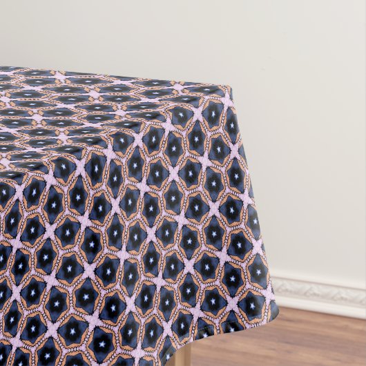 Star Flower Power Tafelkleed (Voorbeeld)