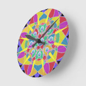 Star Flower Ronde Klok (Hoek)