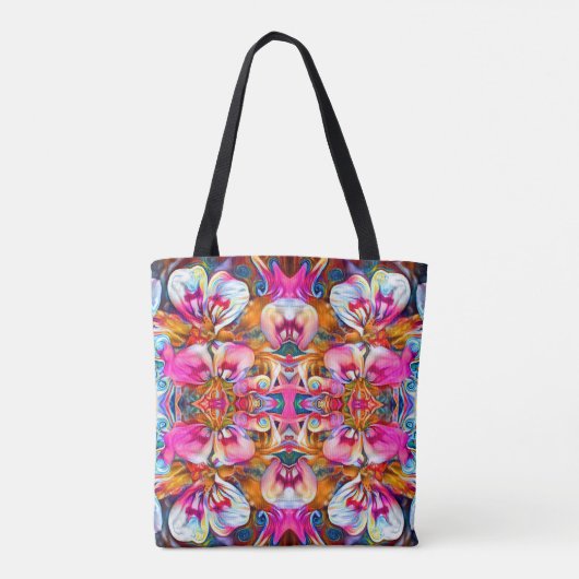 Star Flower Tote Bag (Achterkant)
